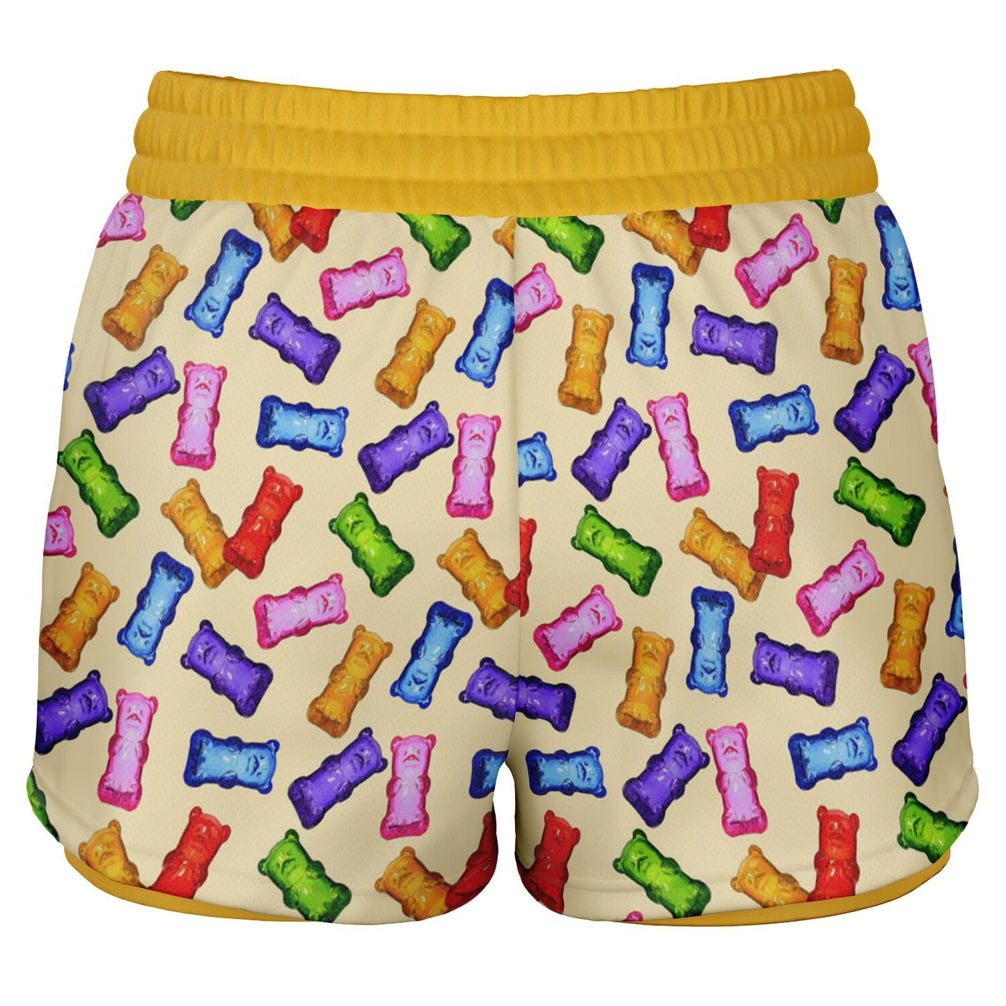 Sweet Treats - Gummybears - Women's 2-in-1 Shorts