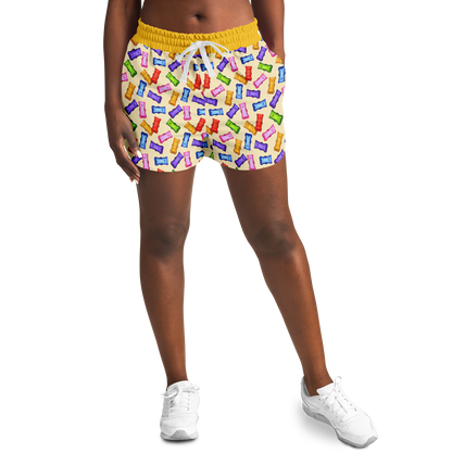 Sweet Treats - Gummybears - Women's Loose Athletic Shorts