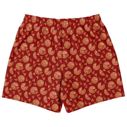 Game Set Snack - Pizza Red Remix - Men's Athletic Shorts