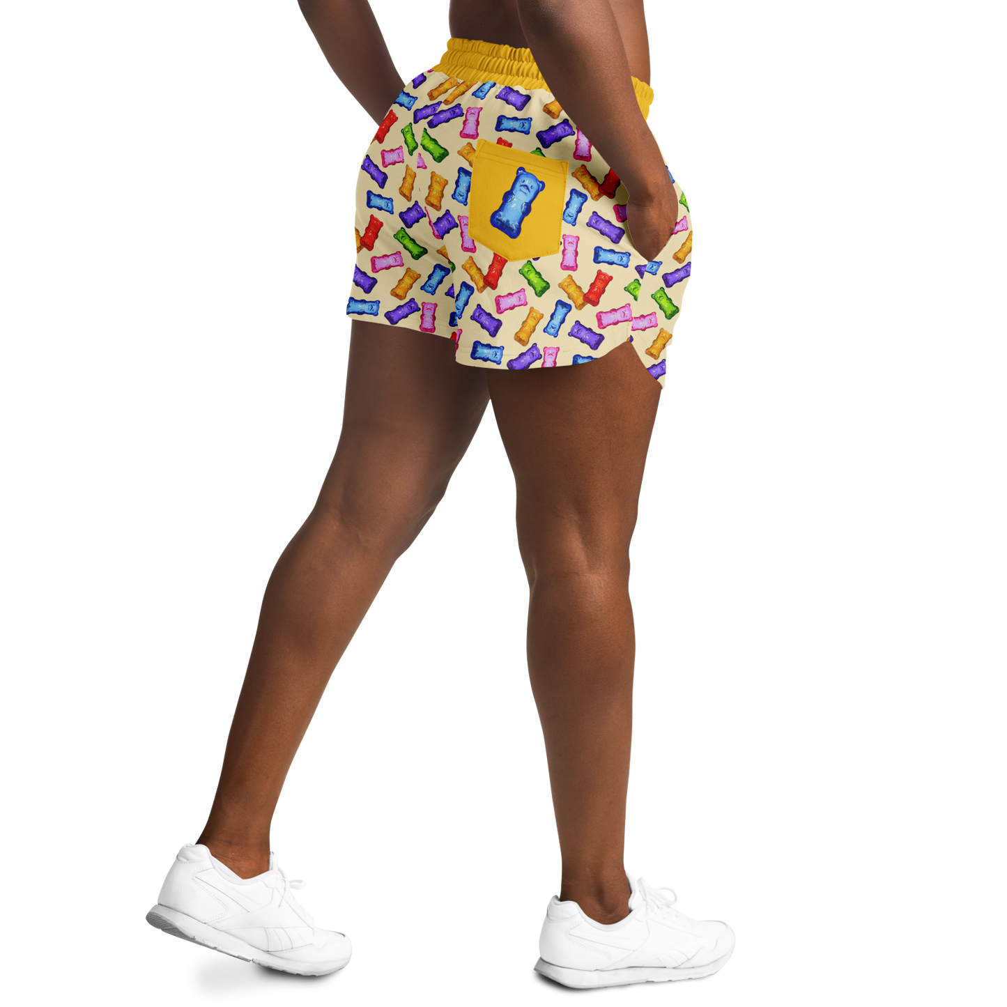 Sweet Treats - Gummybears - Women's Loose Athletic Shorts