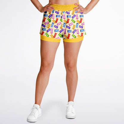 Sweet Treats - Gummybears - Women's 2-in-1 Shorts