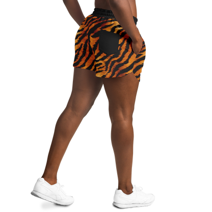 Wild Things - Tiger - Women's Loose Athletic Shorts