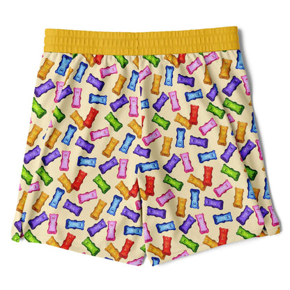 Sweet Treats - Gummybears - Men's 2-in-1 Shorts