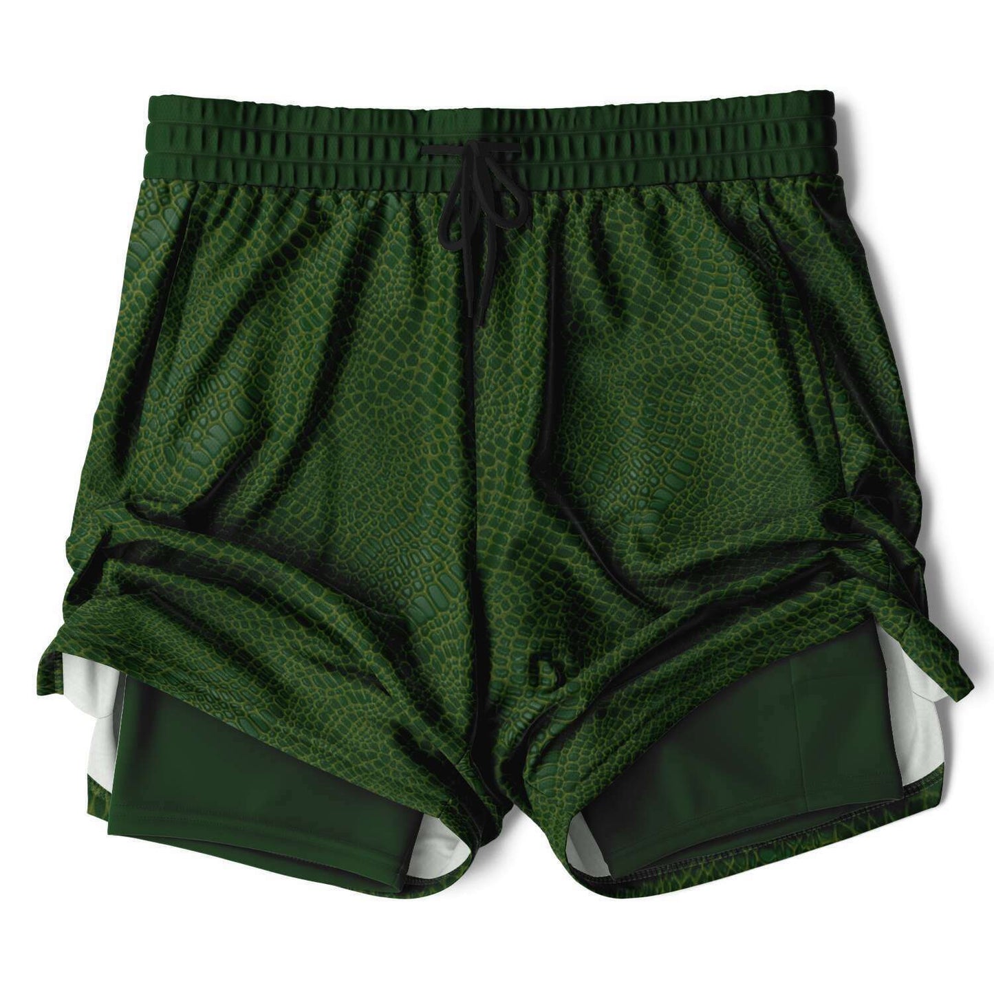 Wild Things - Crocodile - Men's 2-in-1 Shorts