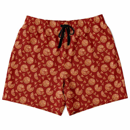 Game Set Snack - Pizza Red Remix - Men's Athletic Shorts