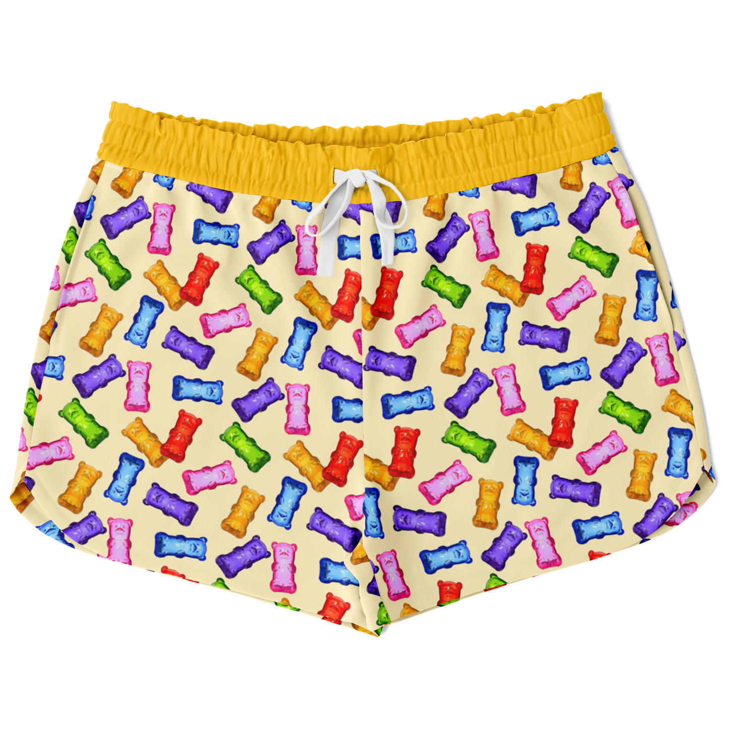 Sweet Treats - Gummybears - Women's Loose Athletic Shorts