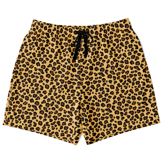 Wild Things - Leopard - Men's Athletic Shorts