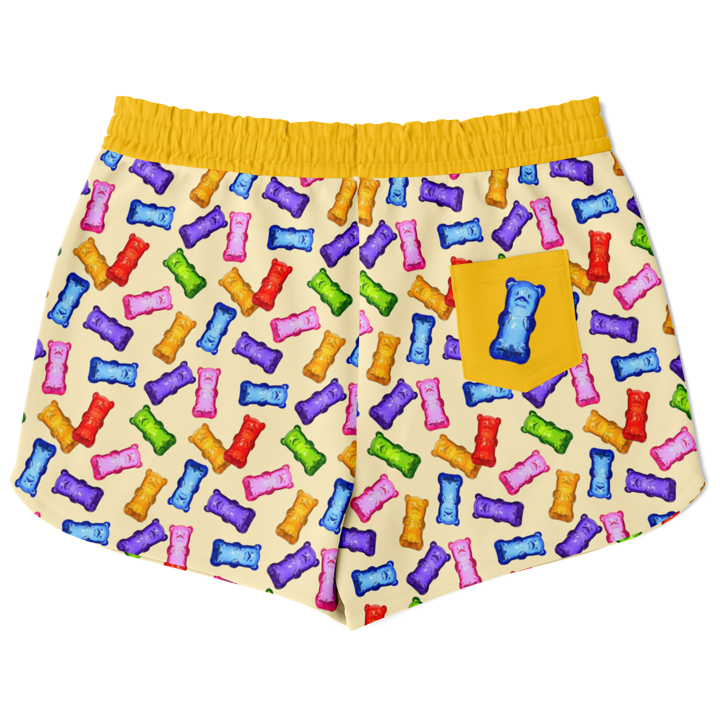 Sweet Treats - Gummybears - Women's Loose Athletic Shorts