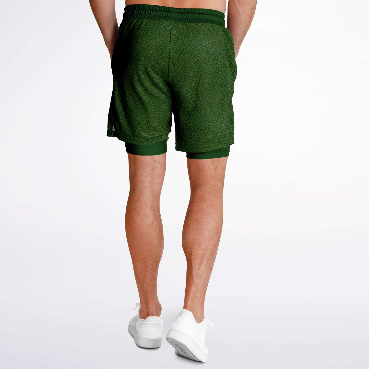 Wild Things - Crocodile - Men's 2-in-1 Shorts