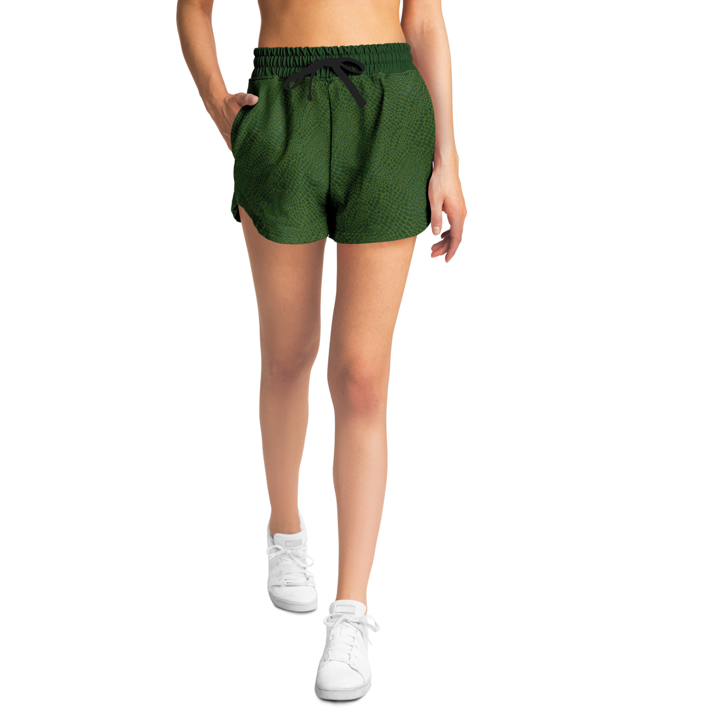 Wild Things - Crocodile - Loose Athletic Shorts