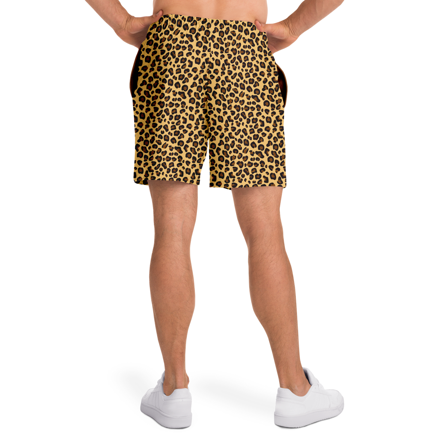 Wild Things - Leopard - Men's Athletic Shorts