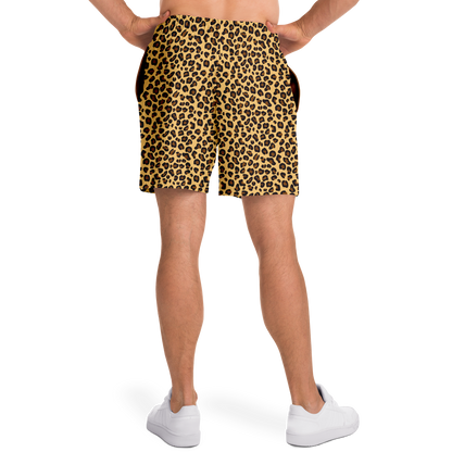 Wild Things - Leopard - Men's Athletic Shorts